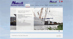 Desktop Screenshot of navalis.hr