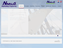 Tablet Screenshot of navalis.hr