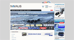 Desktop Screenshot of navalis.se