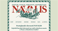 Desktop Screenshot of navalis.cz