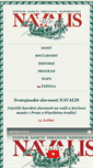 Mobile Screenshot of navalis.cz